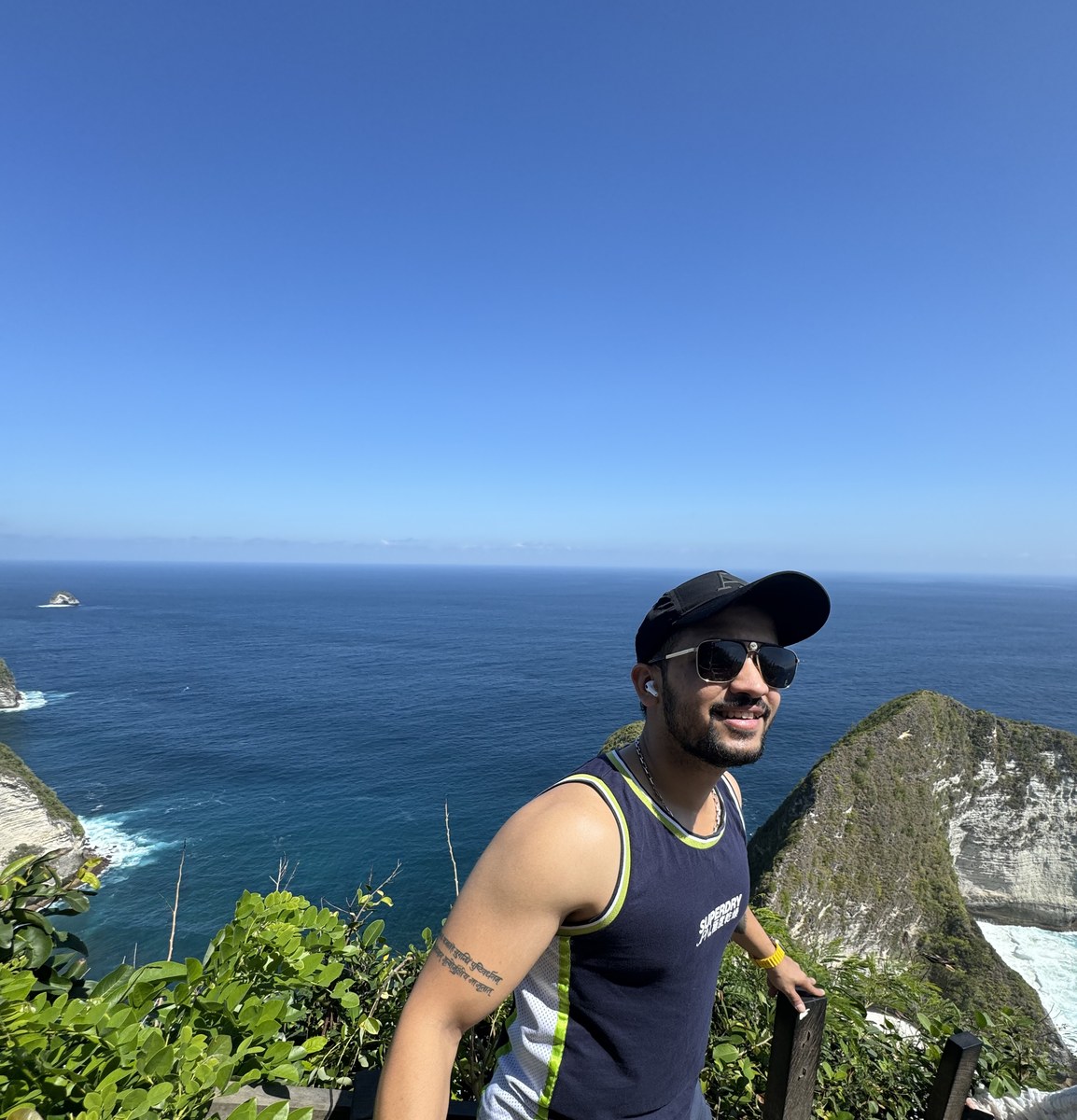 Bali cliffs landscape